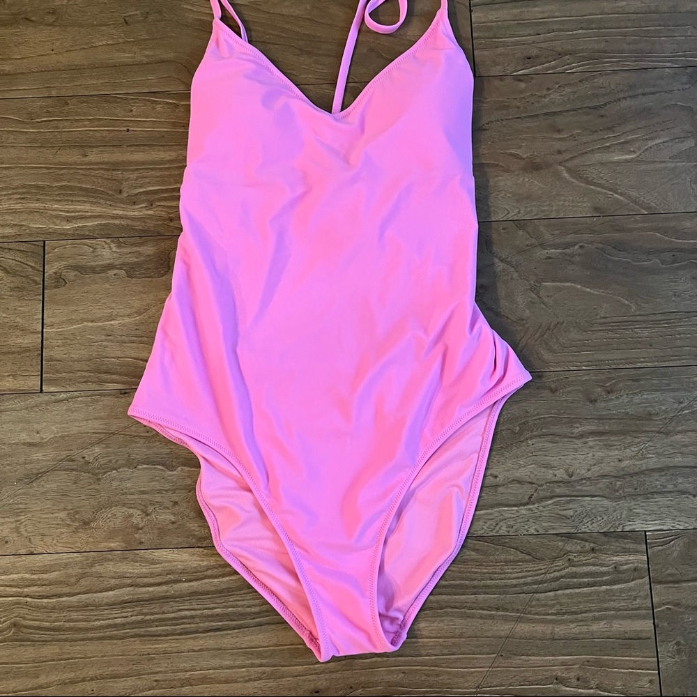 Hot Pink Aerie One Piece L